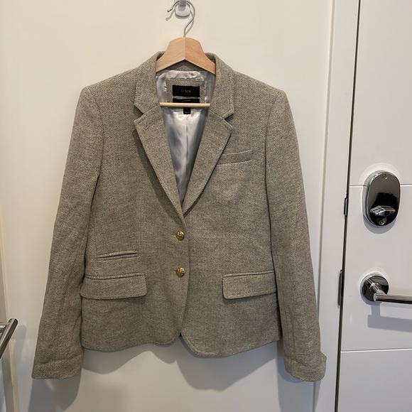 J. Crew Wool Schoolboy Blazer - Picture 3 of 11
